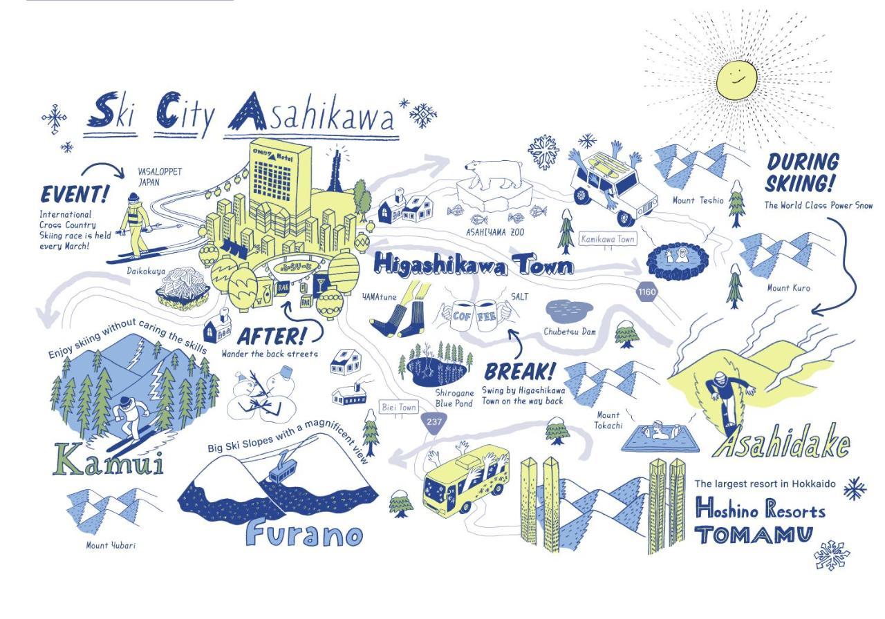 Omo7 Asahikawa By Hoshino Resorts ภายนอก รูปภาพ Sapporo Olympic Village