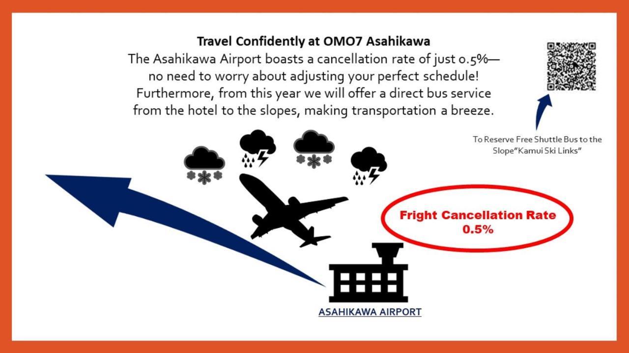 Omo7 Asahikawa By Hoshino Resorts ภายนอก รูปภาพ Asahikawa Airport advertisement